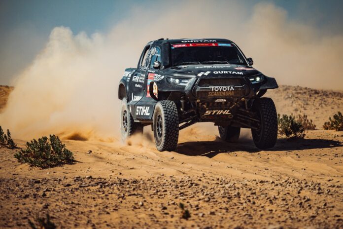 Benediktas Vanagas / Kuldar Sikk jätkavad 10. kohal. Foto: Toyota Eesti