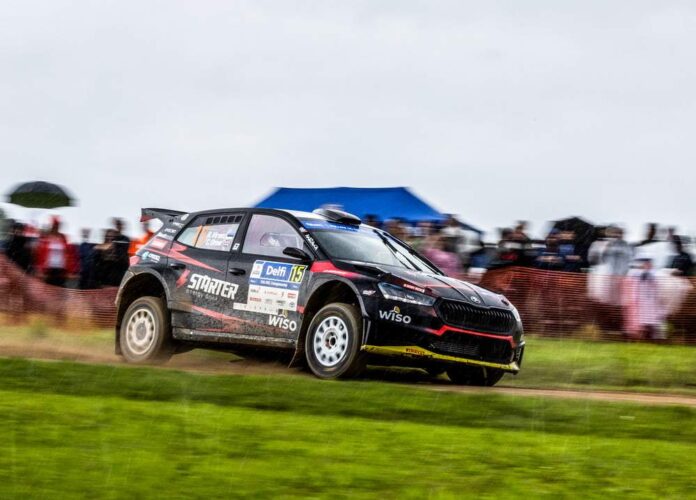 Robert Virves Rally Estonia testikatsel, Foto: André Lavadinho / andre@at-world.com